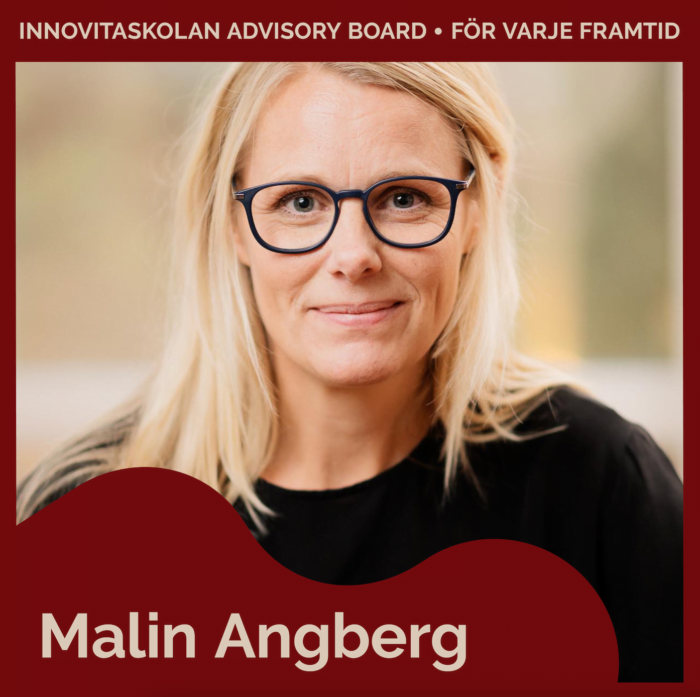 Porträttbild av Malin Angberg.