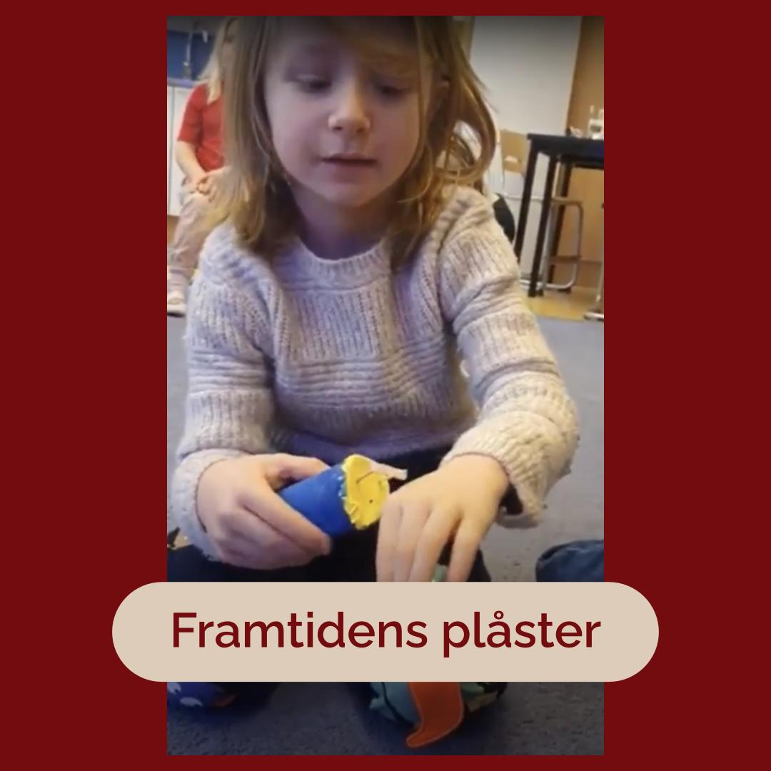 Vinnare i åk F-3: Framtidens plåster.